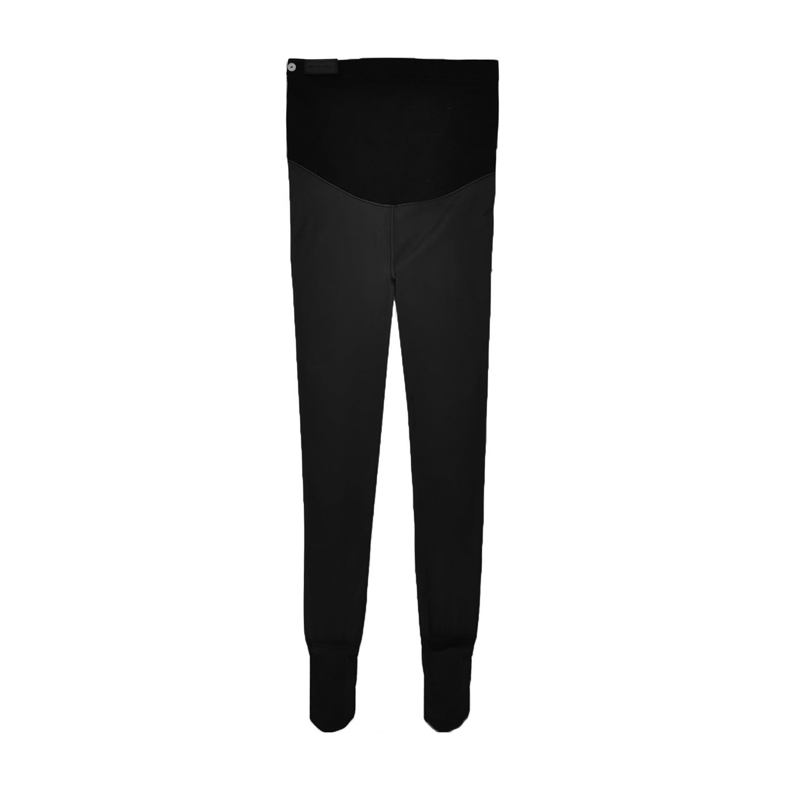thumbnail image 4 of Medias opacas cálidas premamá - Leggings elásticos lisos, poliéster, soporte térmico para mujeres embarazadas, talla única, 4 of 5